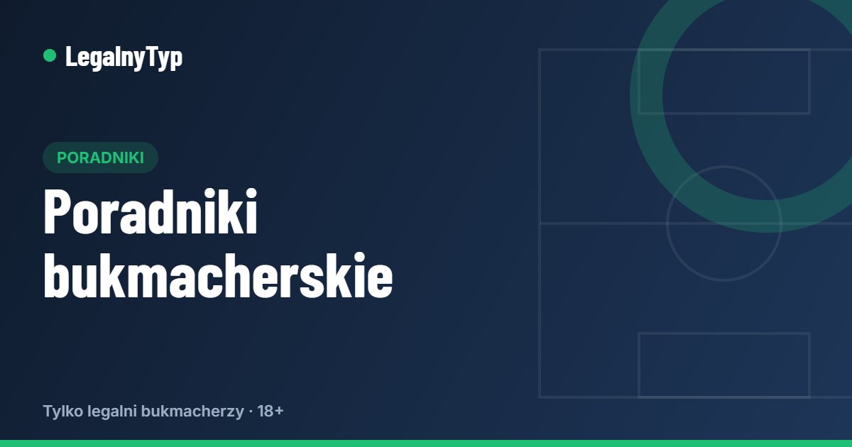 Poradniki bukmacherskie